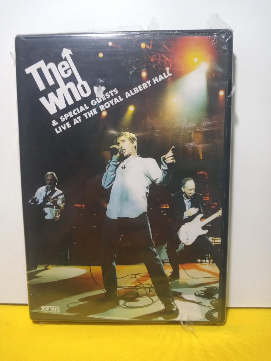 DVD THE WHO LIVE AT THE ROYAL ALBERT HALL LACRADO