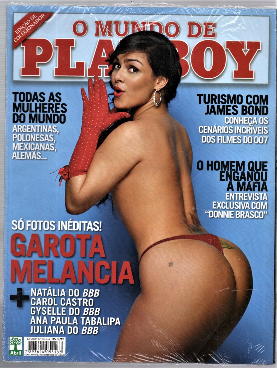 O MUNDO DE PLAYBOY GAROTA MELANCIA LACRADA