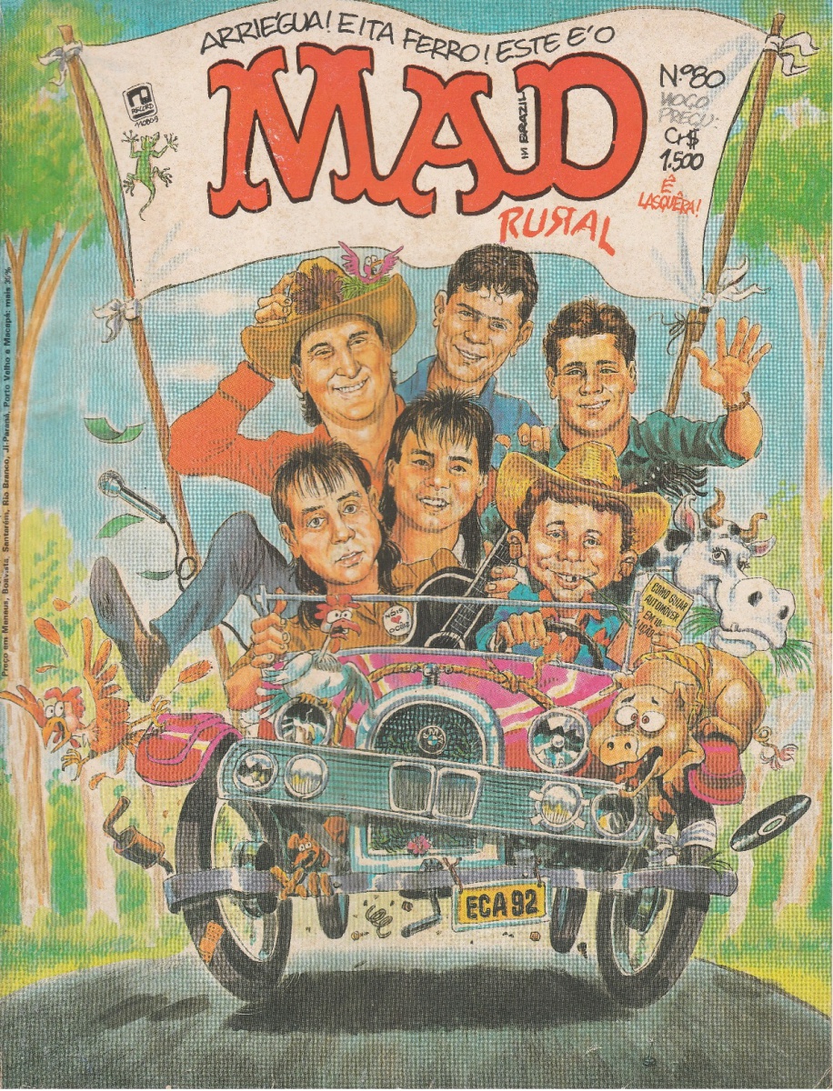Revista Mad em português - Revista norte-americana de h