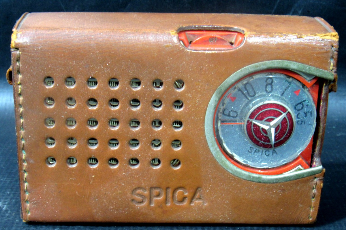 ELETRÔNICOS SPICA - Antigo rádio da marca Spica Transis