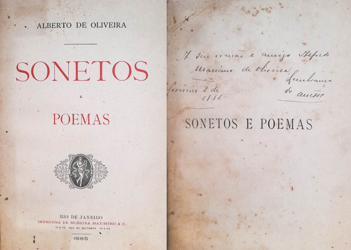 Alberto de Oliveira e Poemas Rio de Janeiro