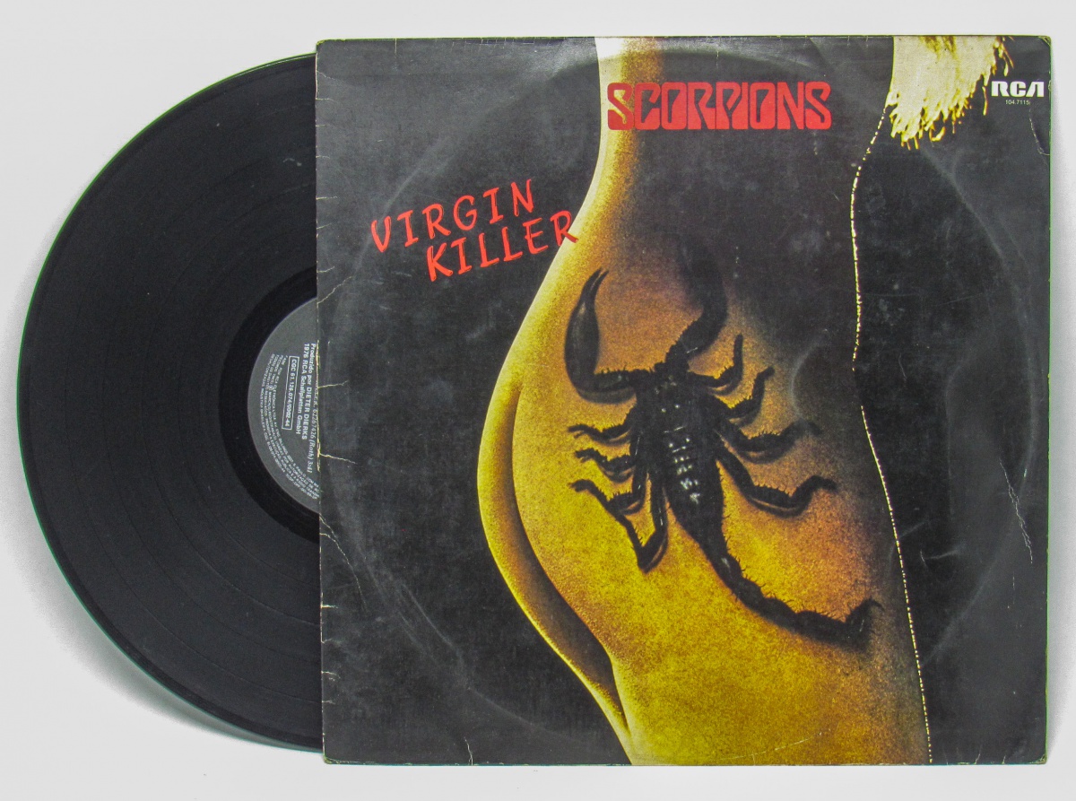 Lp Scorpions Virgin Killer Bem Conservado Não Testad 9665