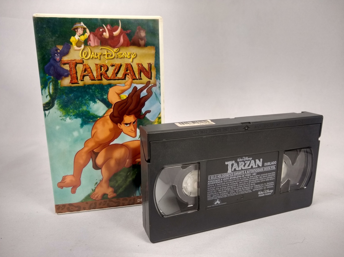 Filme Vhs Tarzan Desenho - Dublado