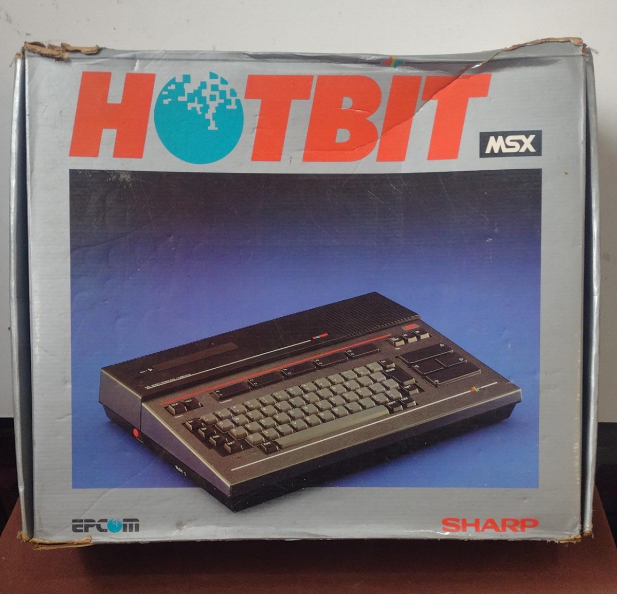 raro computador MSX Hotbit Sharp HB 8000 personal compu