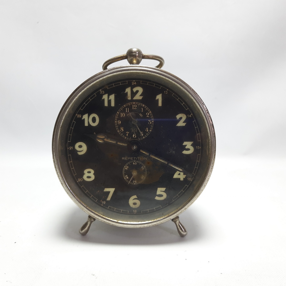 JUNGHANS Antigo relógio despertador Junghans Repetition, confec