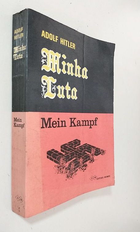 LIVRO: MINHA LUTA (Mein Kampf), de Adolf Hitler. São Pa