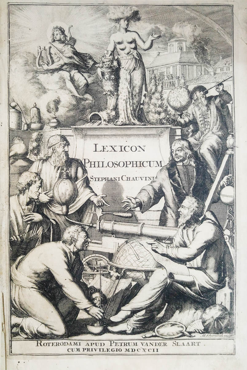 Stephanus Chauvin Lexicon Rationale sive Thesaurus Ph