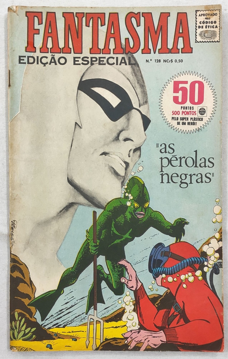 Revista O Fantasma N mero 128 Editora RGE 