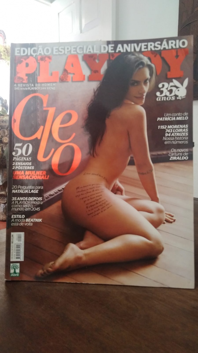 PLAYBOY AGOSTO DE 2010 - CLEO PIRES - 35 ANOS/ ÓTIMO ES