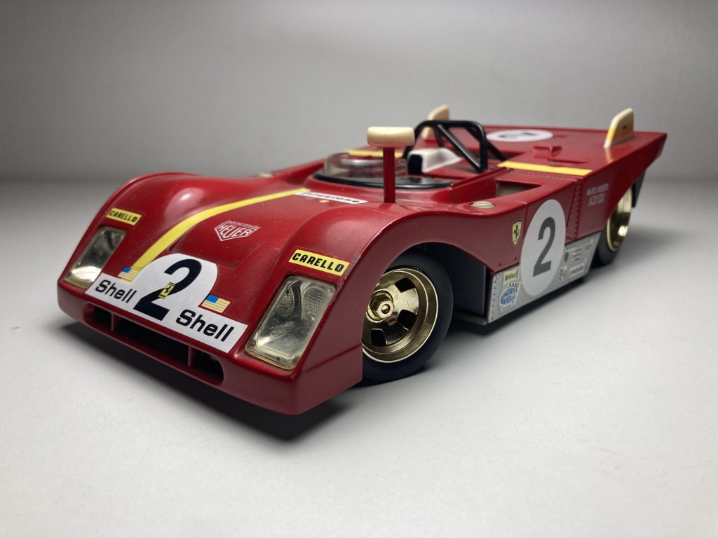 Ferrari 312P 1972 Mario Andretti/Jacky ickx Vermelha Es