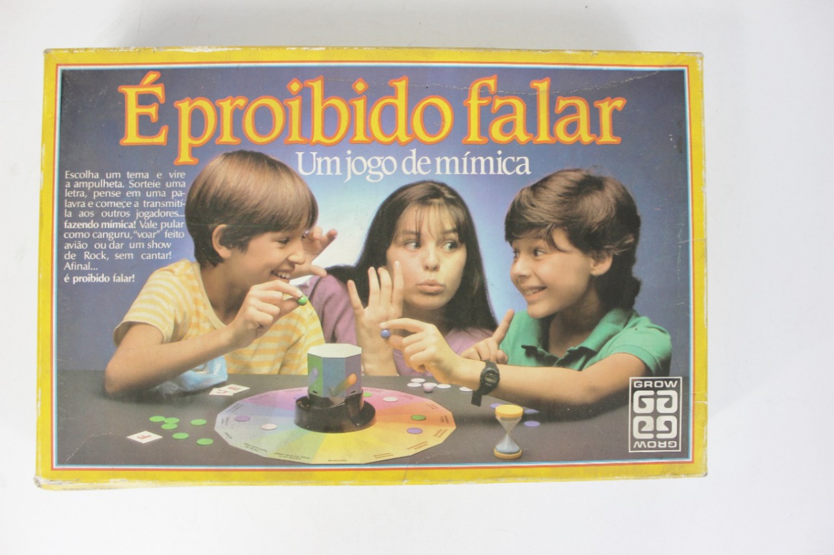 Jogo É Proíbido Falar - Loja Grow