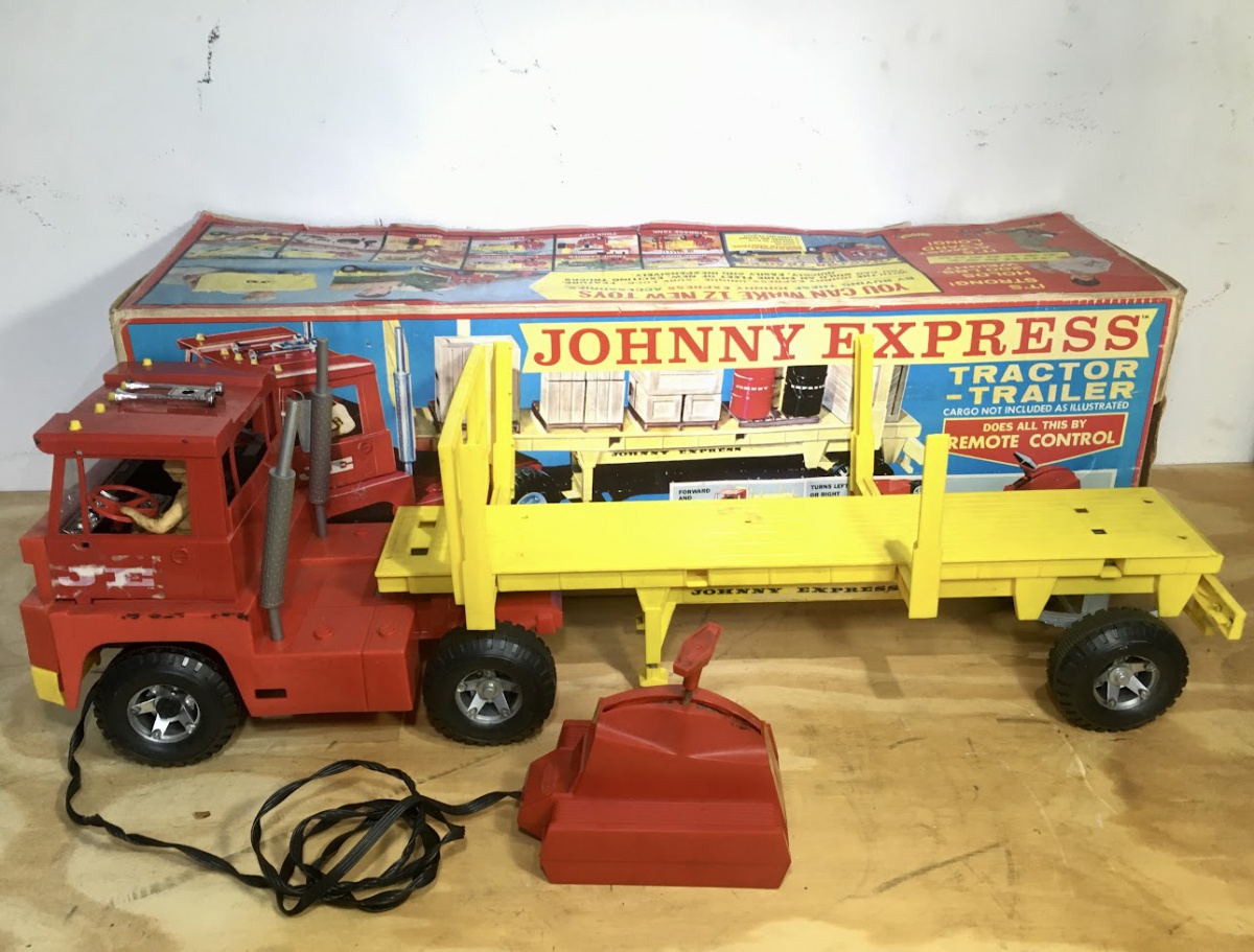 GRANDE johnny express truck caminhão de 1965 com contro