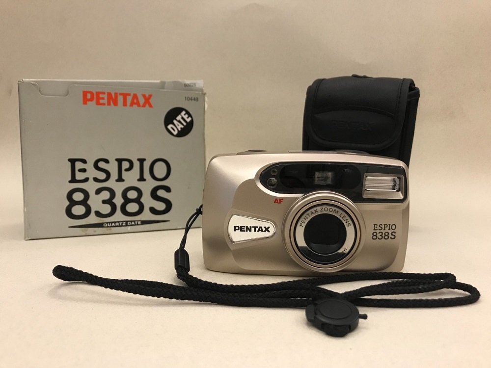 Câmera fotográfica analógica Pentax ESPIO 838-S a pilha