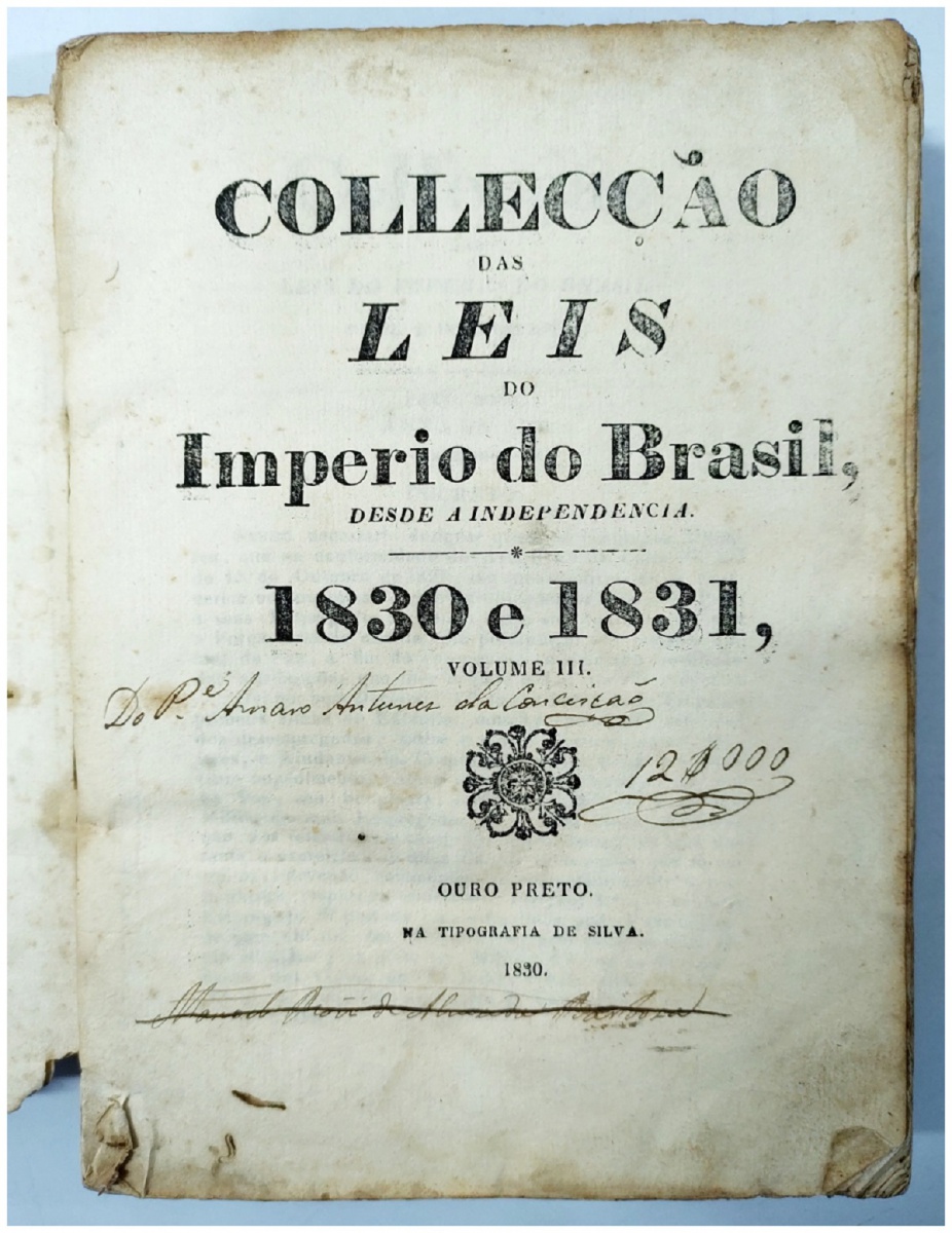 CollecÇÃo Das Leis Do Imperio Do Brasil Desde A Indepe 0671