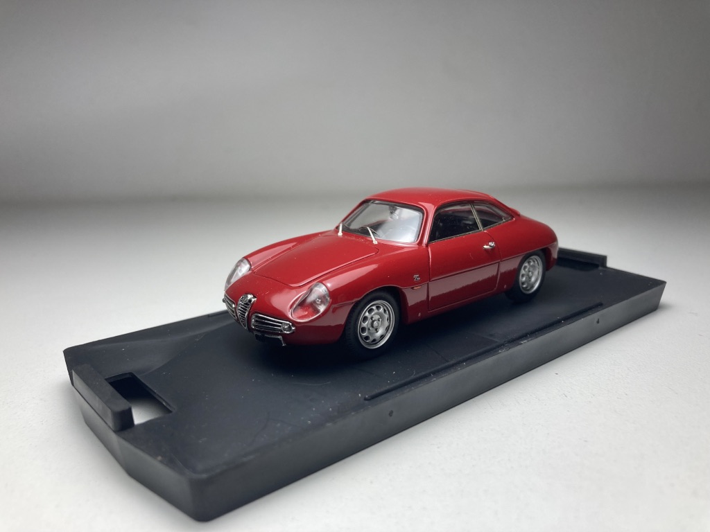 Alfa Romeo Giulieta SZ Vermelho Bang Models Escala 1/43