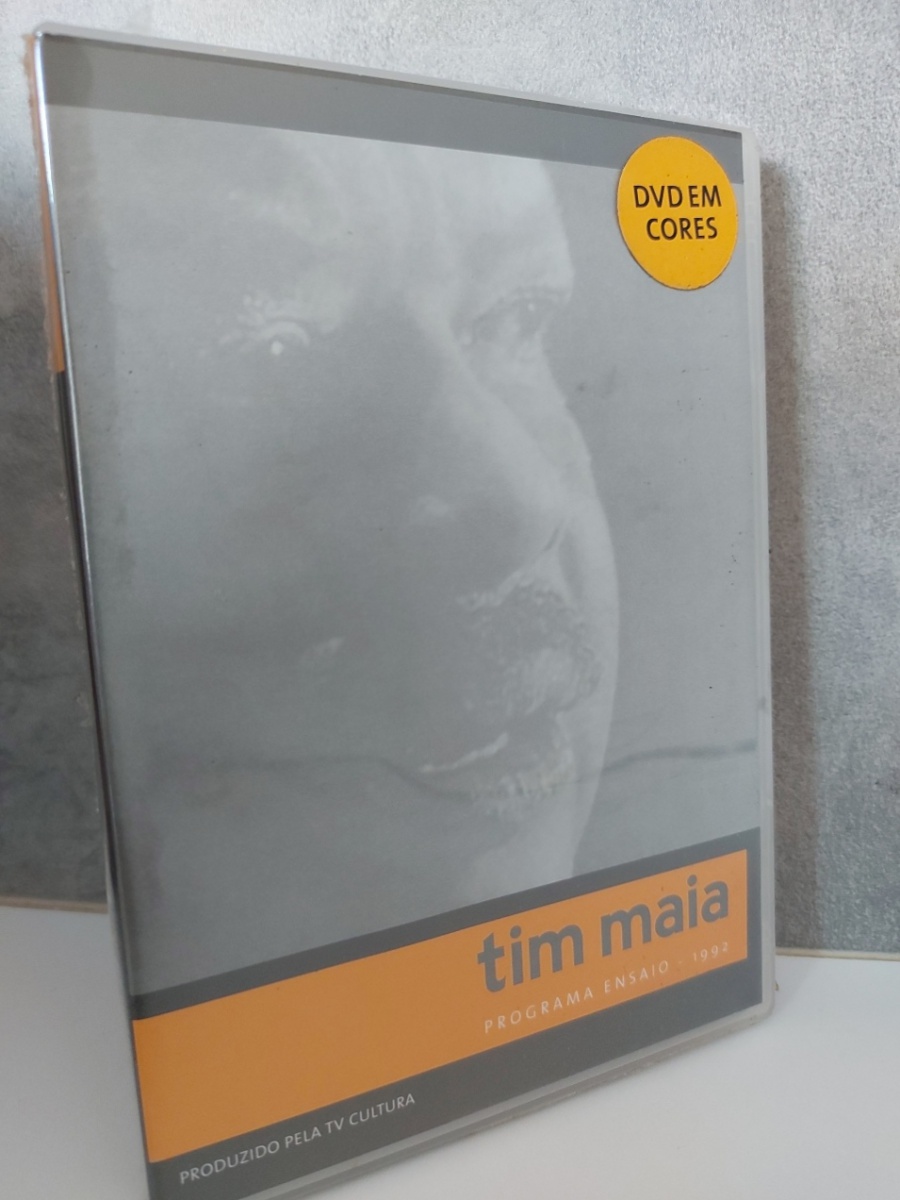 Dvd Tim Maia Programa Ensaio 1992 Tv Cultura