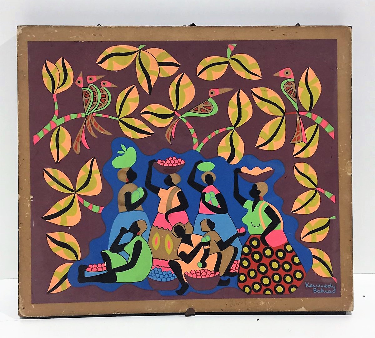 KENNEDY BAHIA ANTIGO QUADRO DECORATIVO, TINHA UM VIID