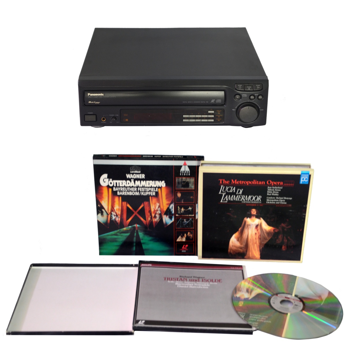 Panasonic LASER DISC PLAYER LXH170 ① その他 main.chu.jp