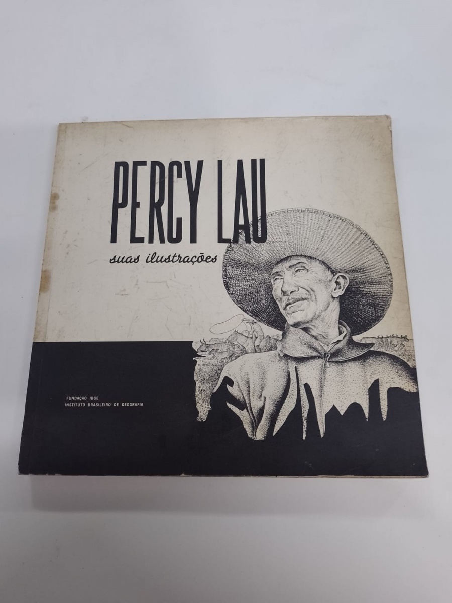 Belo livro PERCY LAU O HOMEM E O ARTISTA . Suas ilustra