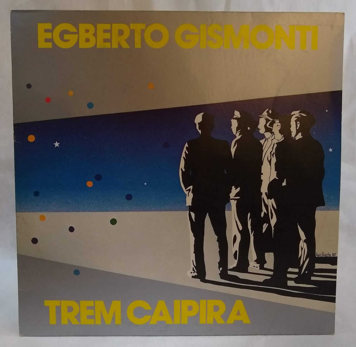 VINIL - TREM CAIPIRA, EGBERTO GISMONTI, 1985, EMI, COM