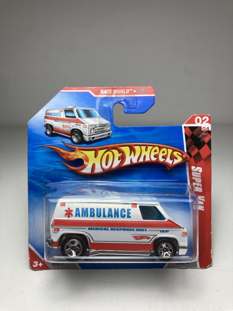 ミニカー Hot Wheels THE HEAVYWEIGHTS ambulance Hot Wheels Ambulance Final Run Ambulancia Lacrado | MercadoLivre