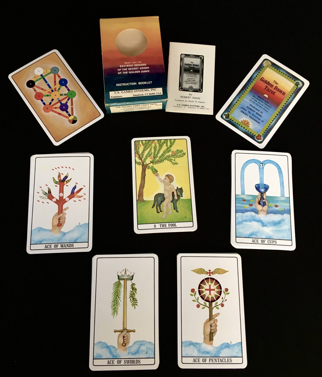 baralho de tarô - Golden Dawn Tarot Deck - Robert Wang