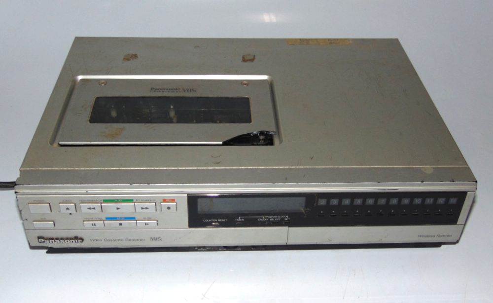 Vídeo Cassette Recorder Omnivision VHS; Panasonic; Poss