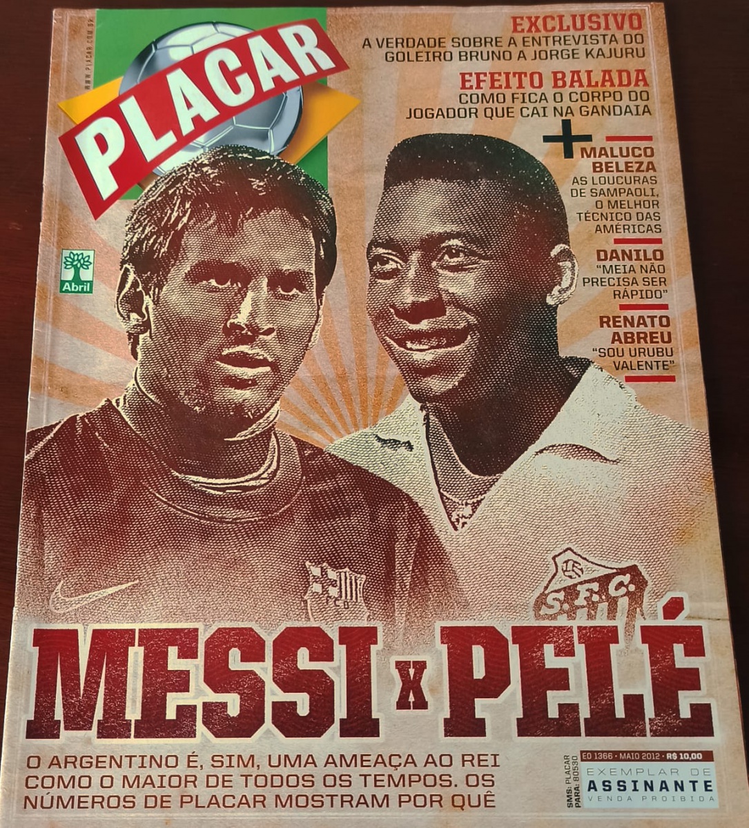 Sebo do Messias Revista - Placar - Ano 2015 - N°.1407 - Pelé 75