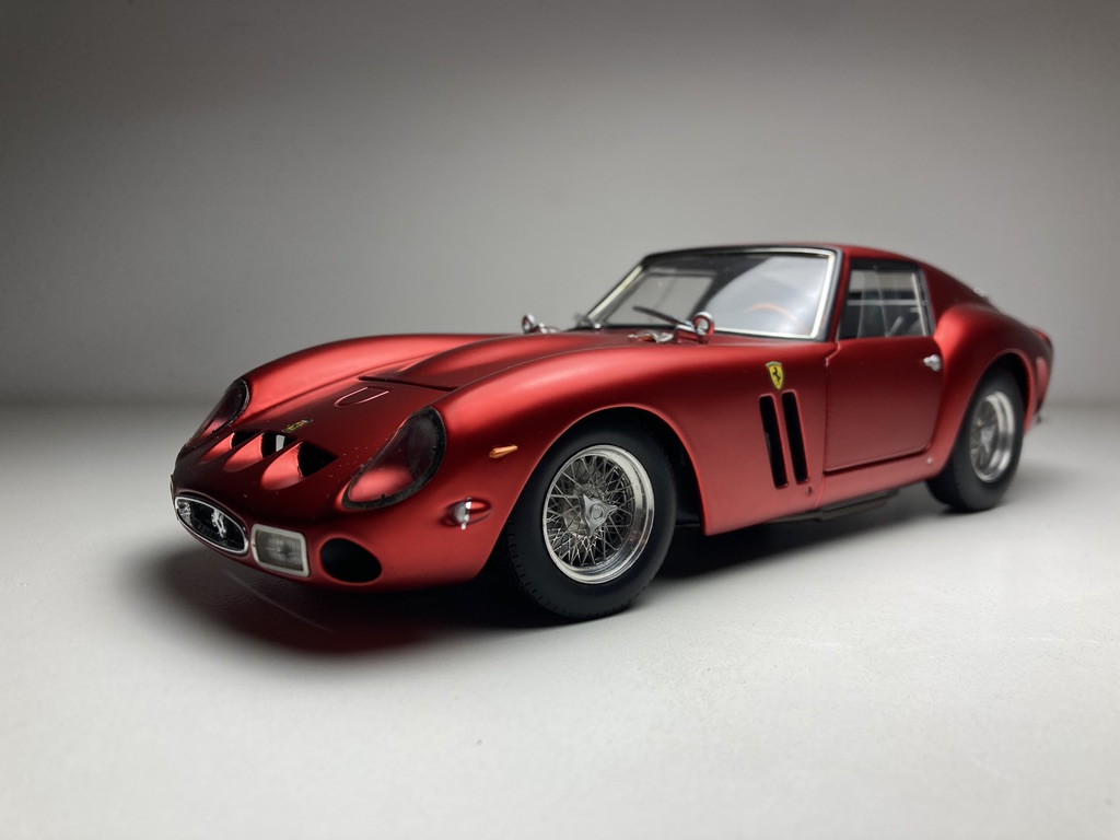 Hot Wheels 250 GTO レッド 1/18 Ferrari 250 GTO Hot Wheels Elite Vermelha Escala 1/18 m