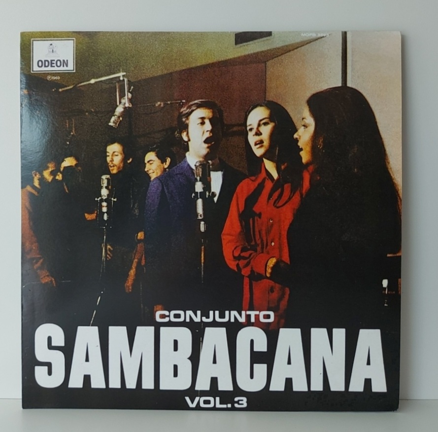 Disco de Vinil Conjunto Sambacana, Volume III, 1969. Mí