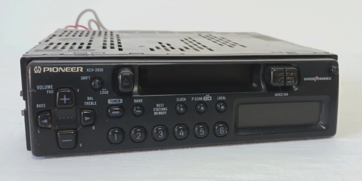 pekoです。 Radio Toca-fitas, PIONEER, Modelo KEH - 2650, Produto