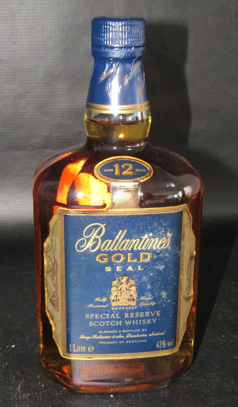 BEBIDA - BALLANTINES GOLD SEAL, whisky escocês, Special