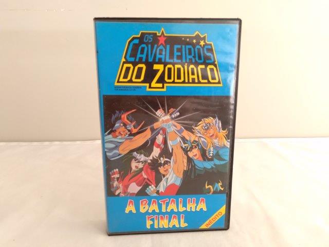 Fita Vhs Os Cavaleiros do Zodiaco Saint Seya