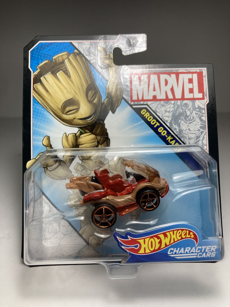 Groot GoKart Marvel Hot Wheels Characters Cars Escal
