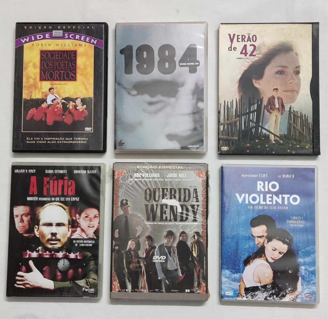 DVD (6) - Filmes de diversos gêneros.