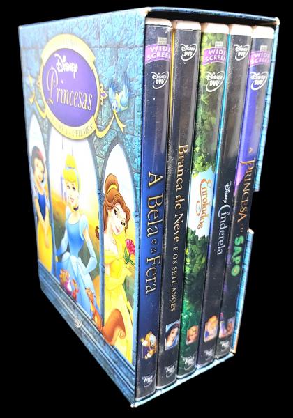 DVD Box Volume 2 Coleção Disney Princesas - 4 Volumes 5