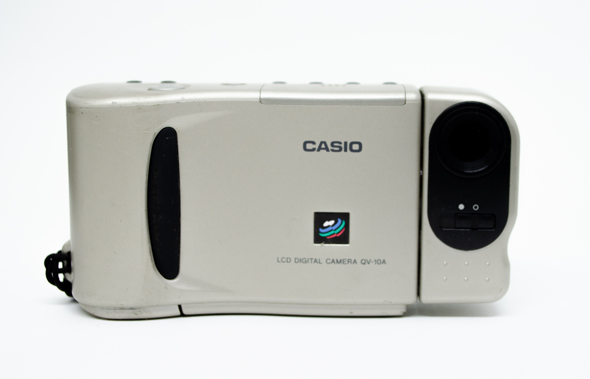 Câmera fotográfica Casio LCD Digital QV10A Não testa