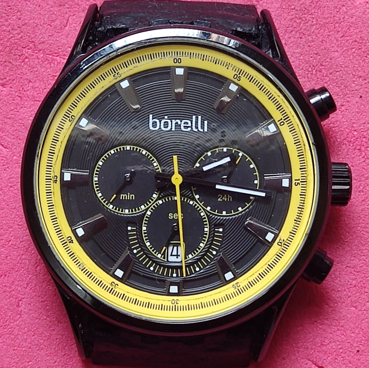 Relogio Revisado Funcionando perfeito gio Masculino