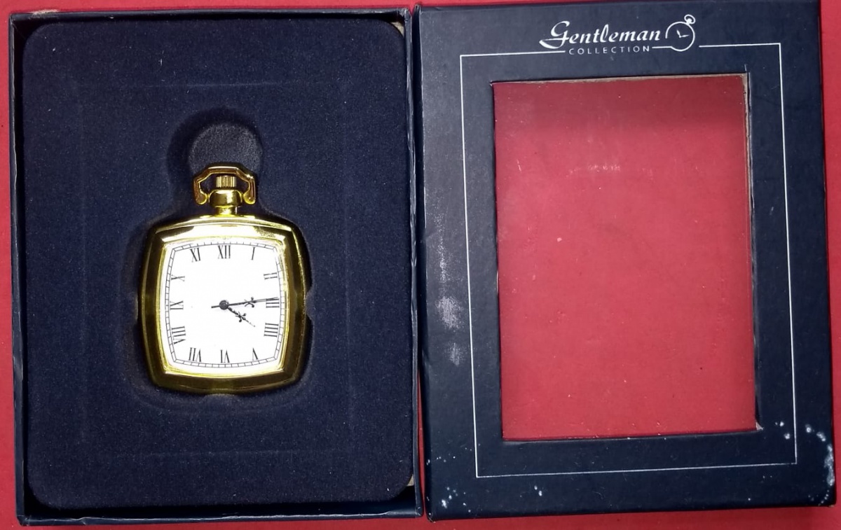 Relógio Modelo de Bolso !! Coleção Agostini !! Mostra