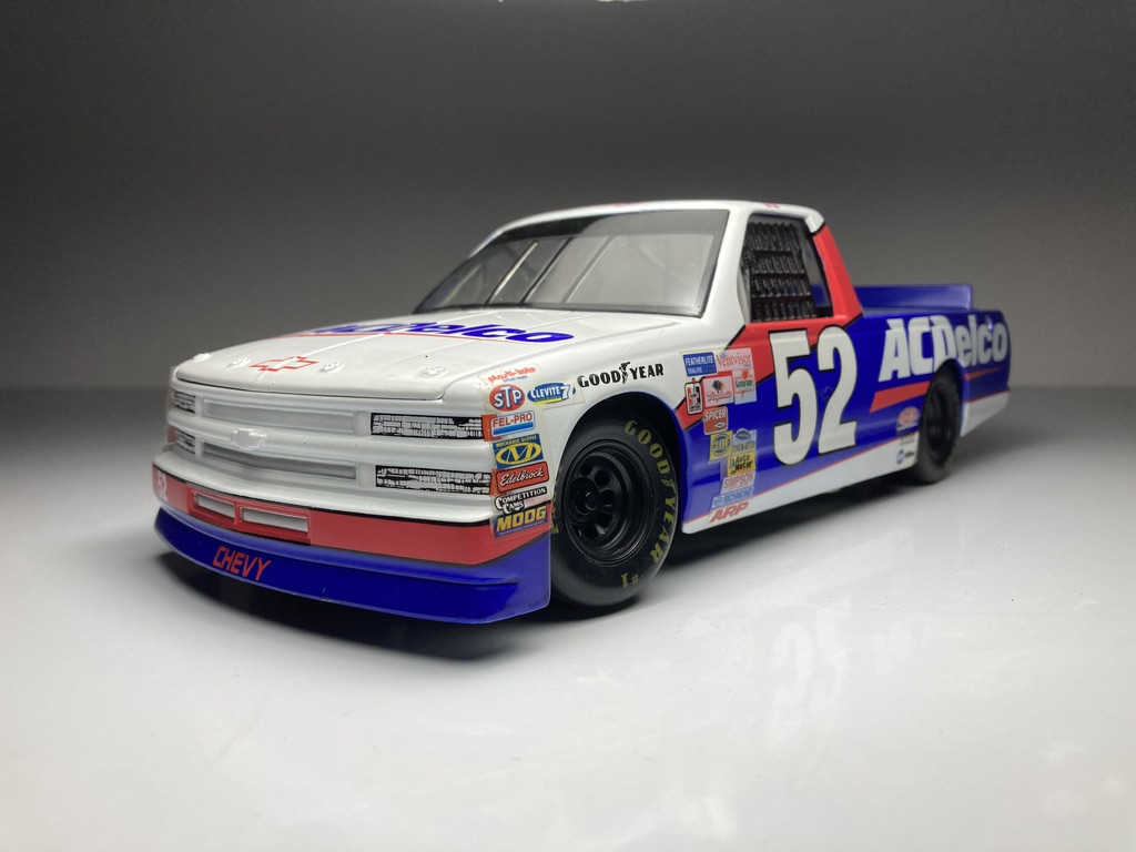 Chevy Nascar Truck ERTL Escala 1/18 miniatura em metal