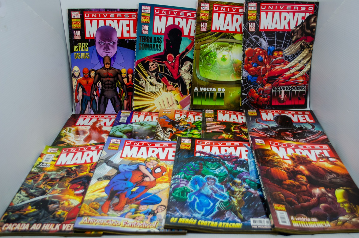 13 Gibis Revistas Em Quadrinhos Universo Marvel Anos 8009