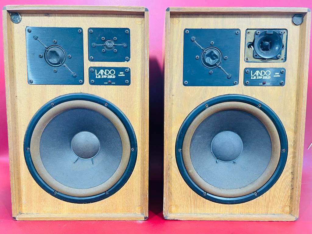LANDO - Par de caixas de som LB 310 DRD, fabricadas no