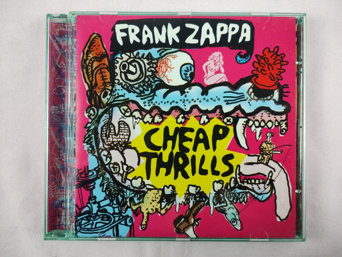CD FRANK ZAPPA CHEAP THRILLS, 1998 Em excelente e
