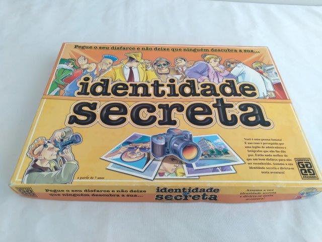 Jogo Identidade Secreta - Loja Grow