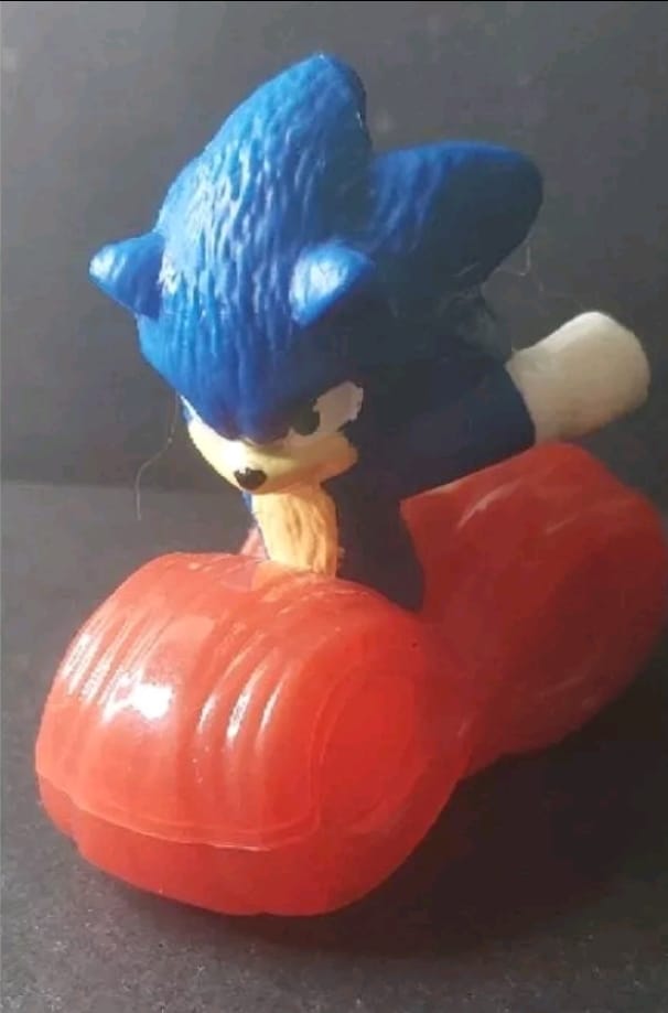 Boneco Action Figure Sonic 2 Filme The Hedgehog C/caixa 10cm