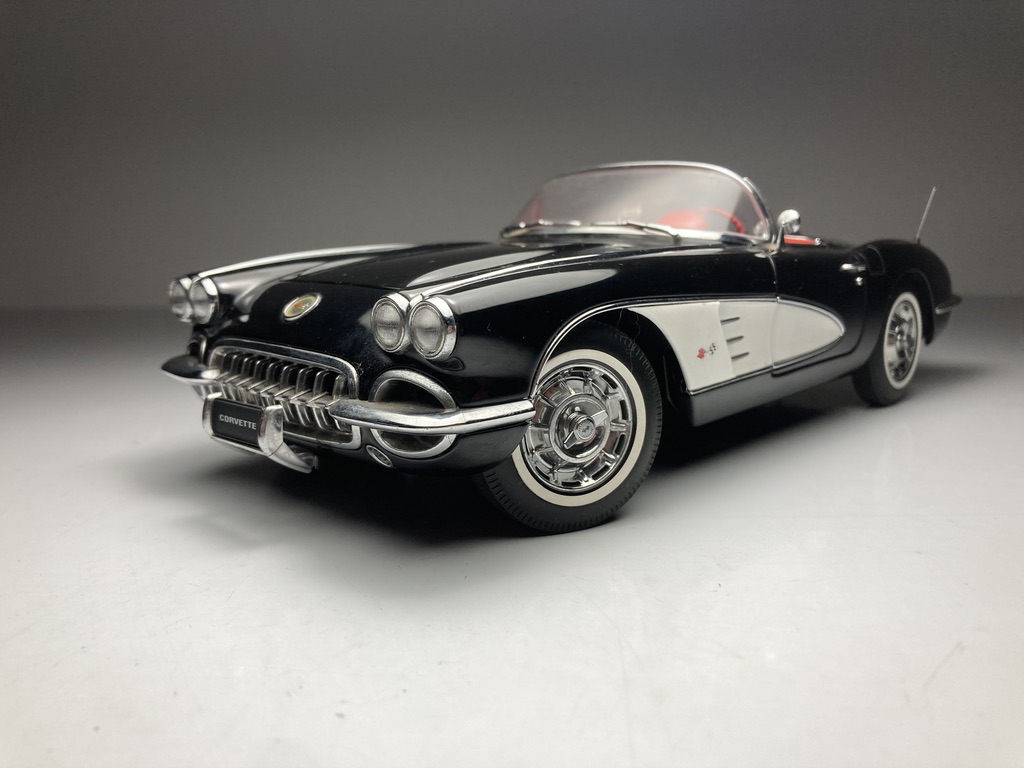 Autoart Crovette 1959 ブラック 1/18 AUTOart Chevrolet Corvette C8 Stingray Z51 (Black) Car