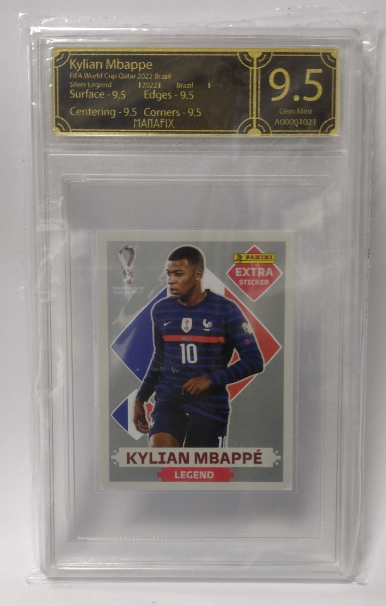 Figurinha kylian mbappé legend, ouro, copa do mundo 2022. em Rio