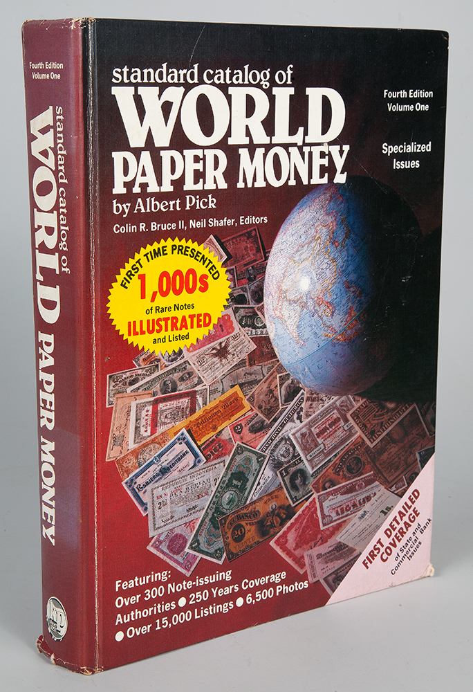 Albert Pick. Standard Catalog of World Paper Money. Qua