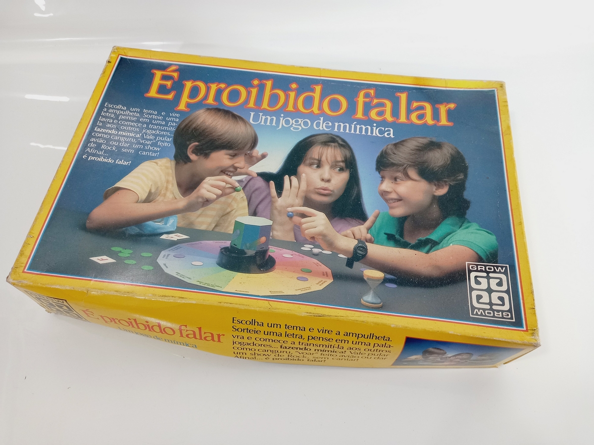 Jogo É Proíbido Falar - Loja Grow