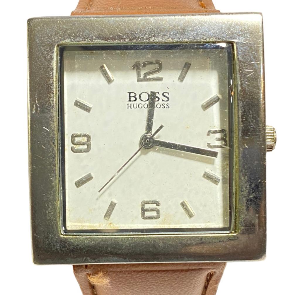 HUGO BOSS - Elegante relógio de pulso modelo unissex, a